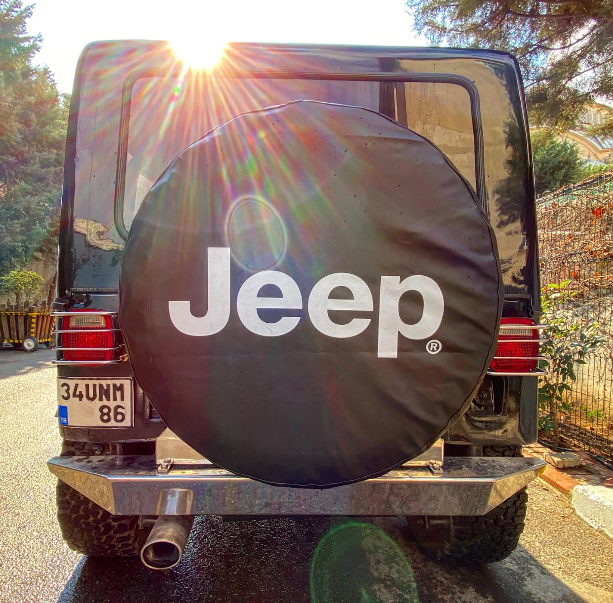 Jeep Logo Spare Wheel Tire Cover